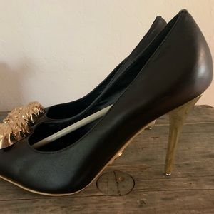 Versage Gold Heels